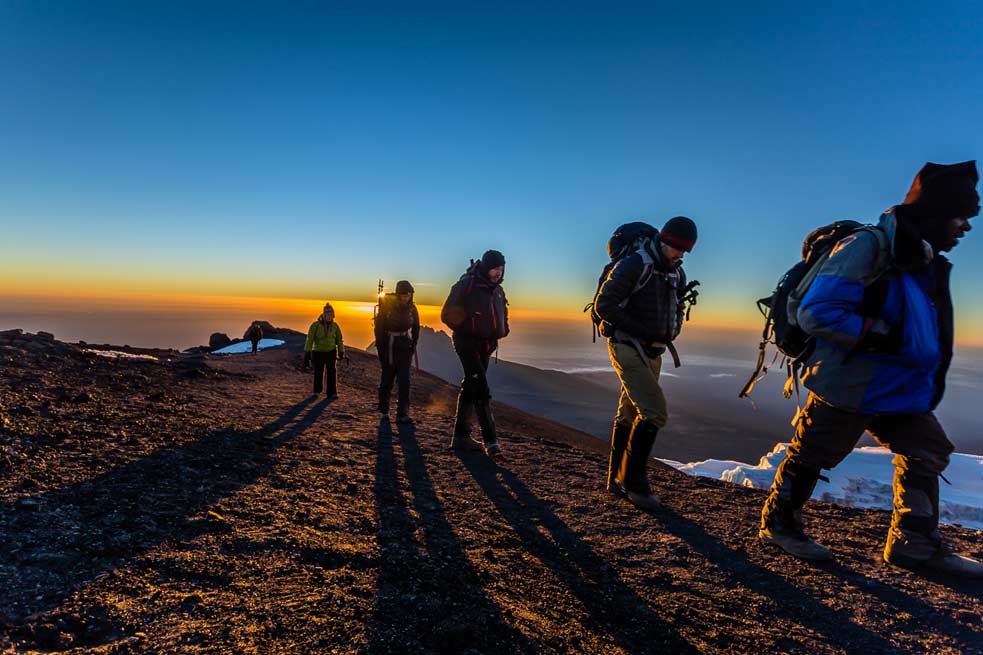 8 Days Kilimanjaro Climbing Lemosho Route